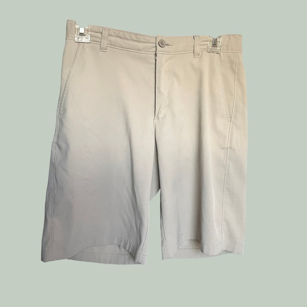 Tommy Hilfiger Boys Khaki Performance Chino Shorts Size 14 Regular T861082